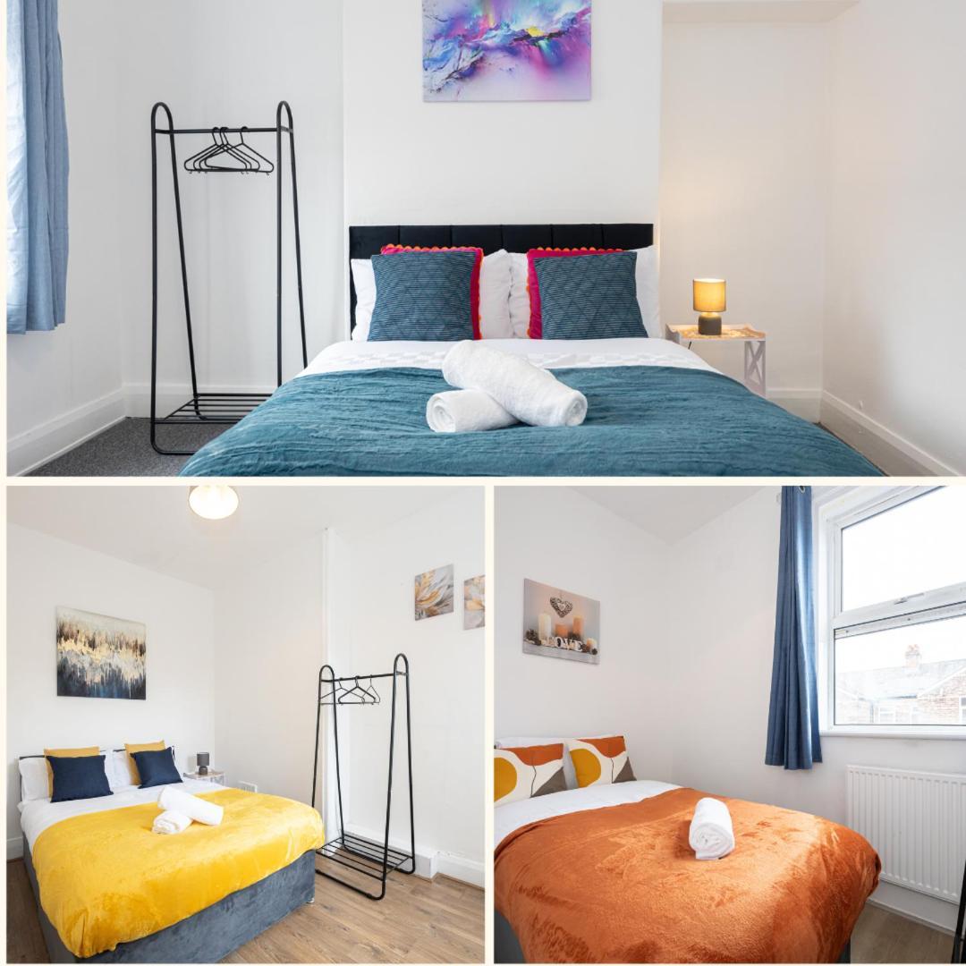 Bright & Modern 3 Bedroom Old Trafford Home Manchester Extérieur photo